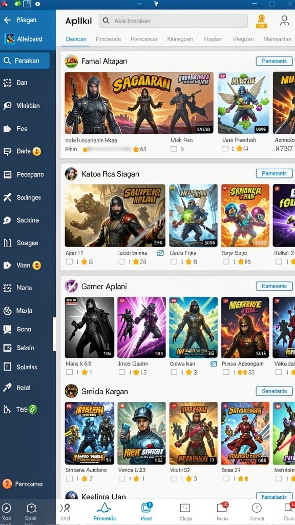 Beragam pilihan permainan taruhan untuk semua pengguna.