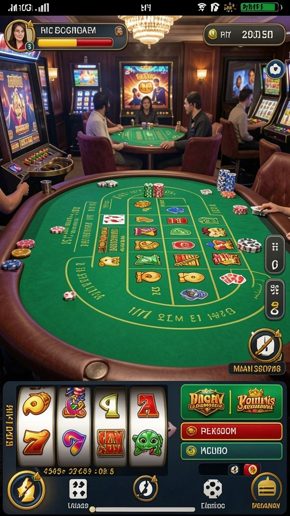Kesempatan menang jackpot besar setiap permainan.
