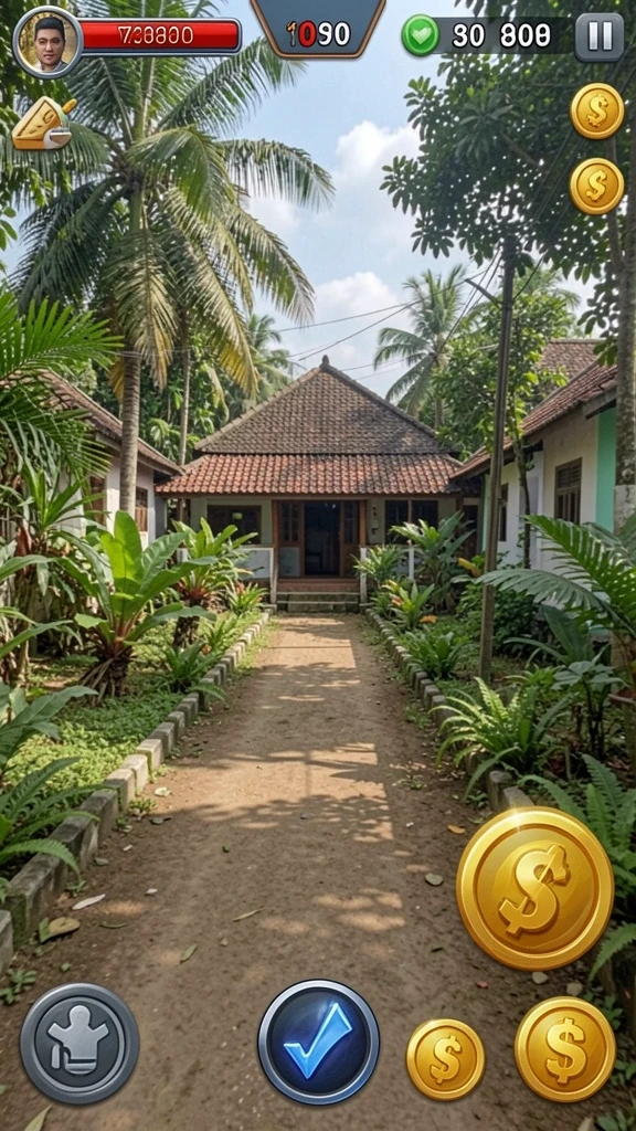 Tampilan antarmuka utama ALISANRP yang menarik.
