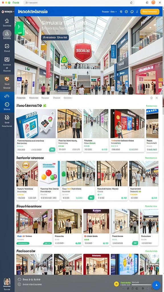 Tampilan layar utama AMPER88 yang menarik.