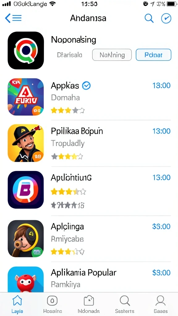 Antarmuka pengguna yang intuitif dan menarik.