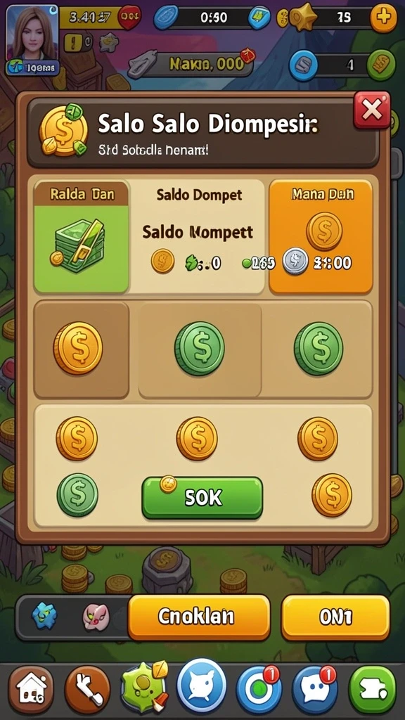 Berbagai pilihan permainan slot yang menggoda.