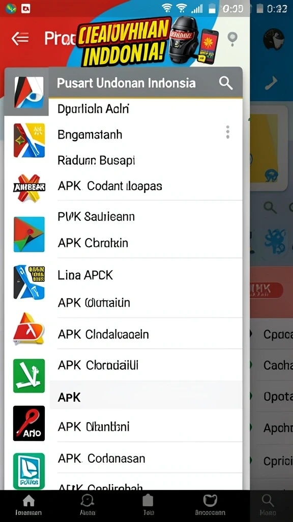 Tampilan antarmuka AYUWIN yang menarik.