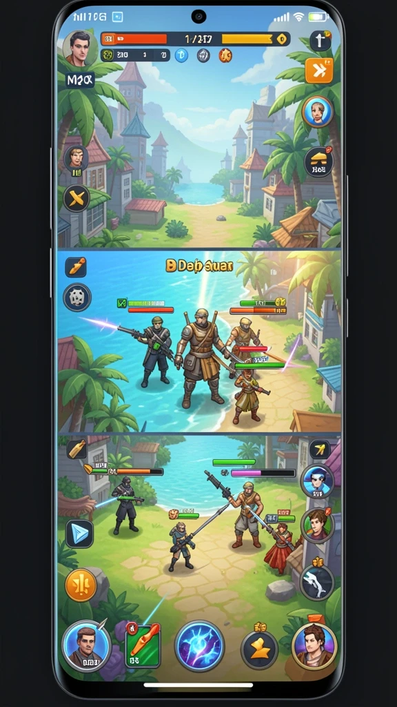 Gameplay yang seru dengan berbagai tantangan menarik.