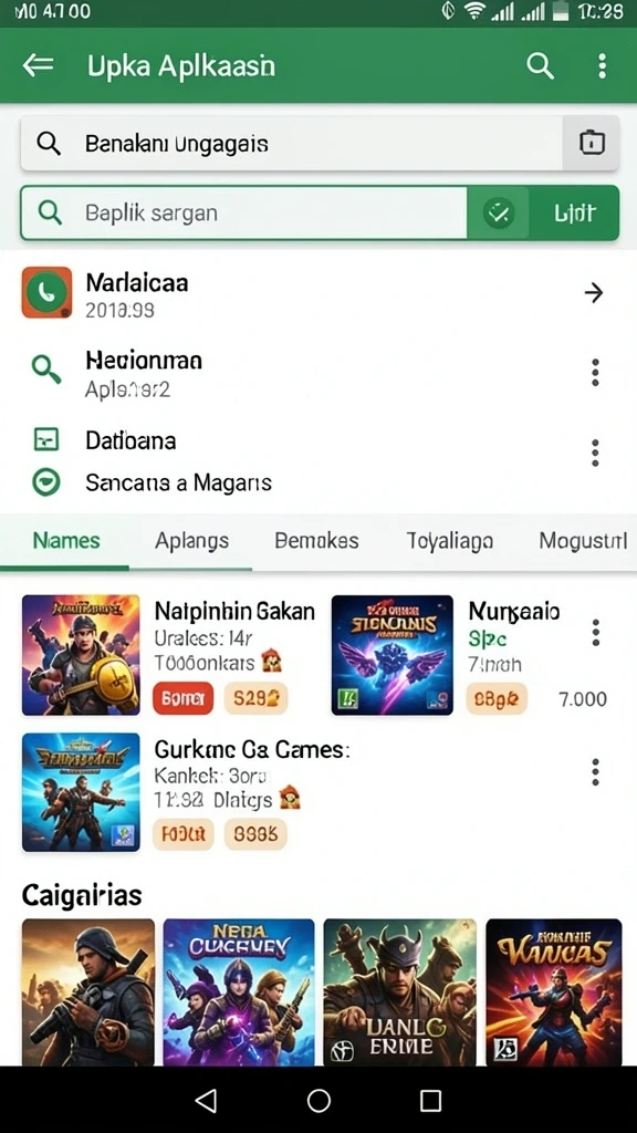 Antarmuka pengguna yang intuitif dan menarik.