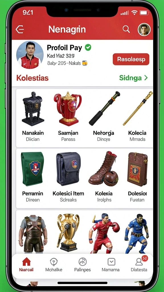 Sistem hadiah yang memotivasi setiap pemain.