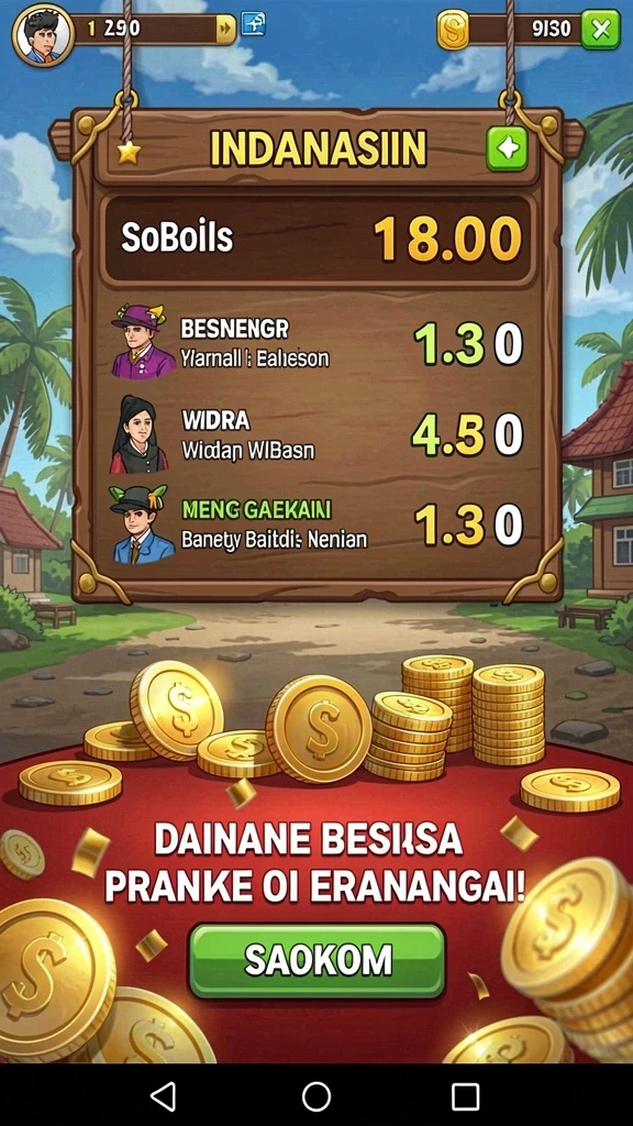 Bonus harian yang menguntungkan bagi semua pengguna.