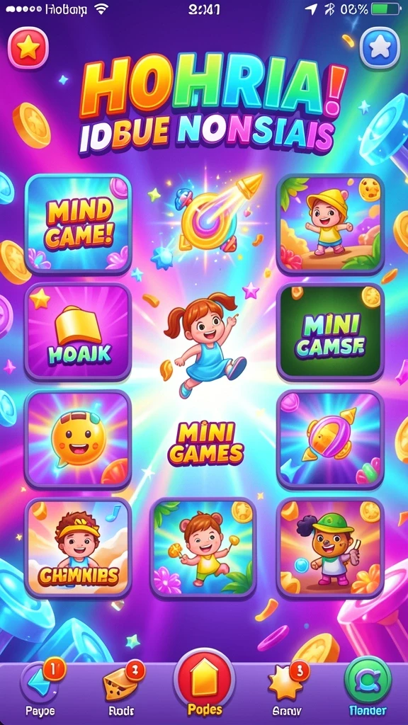 Karakter-karakter unik dalam HOKIGAME siap untuk bertempur.