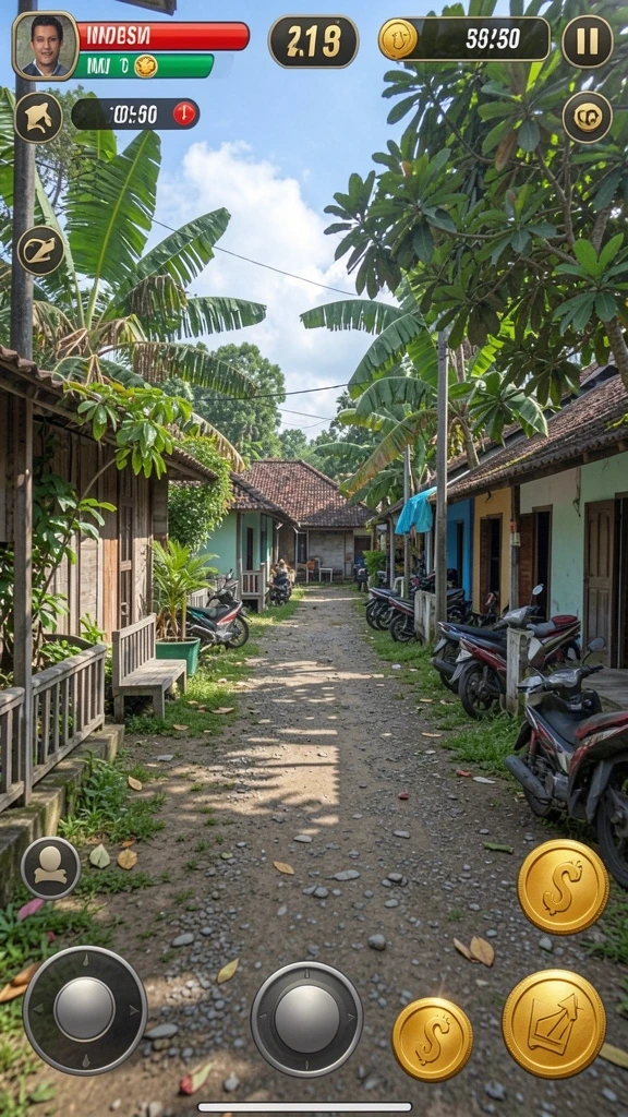 Tampilan antarmuka IDNSCORE yang menarik dan mudah digunakan.