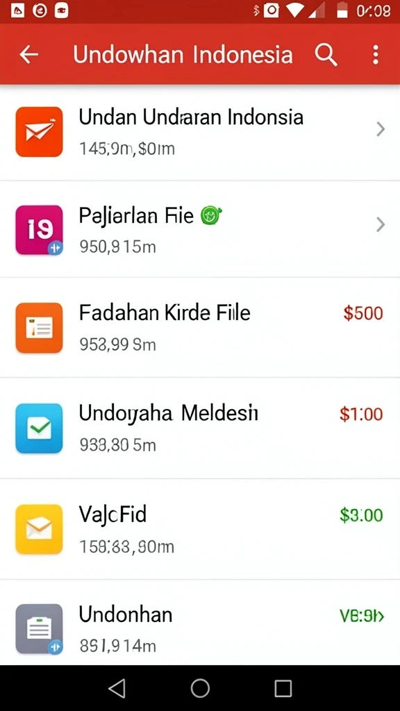 Berbagai pilihan permainan seru dalam satu aplikasi.