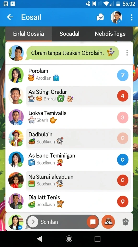 Beragam mode permainan seru untuk dipilih.