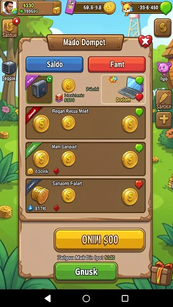 Fitur bonus yang menggembirakan pada setiap putaran.