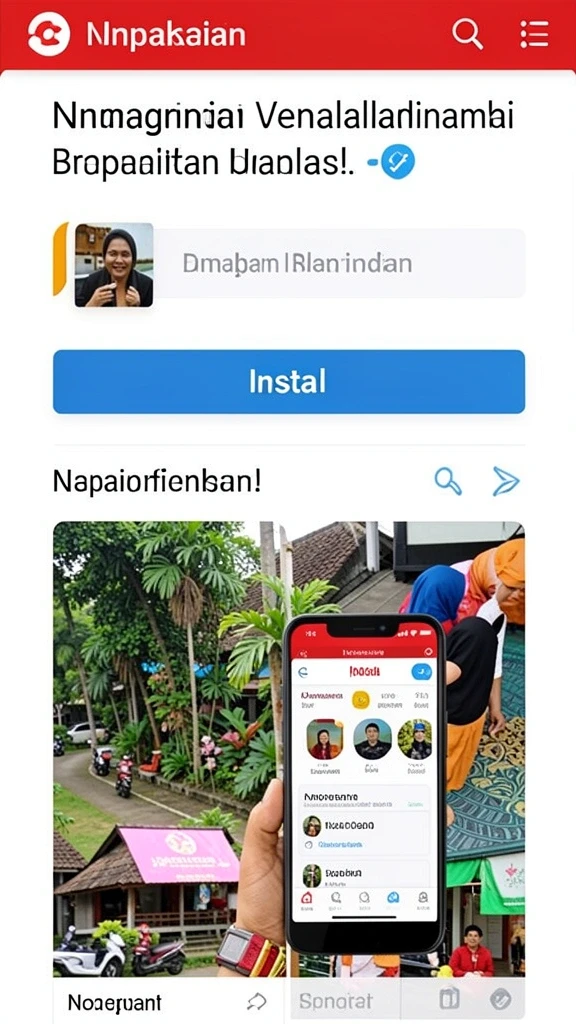Tampilan awal antarmuka JKTWIN yang menarik dan dinamis.