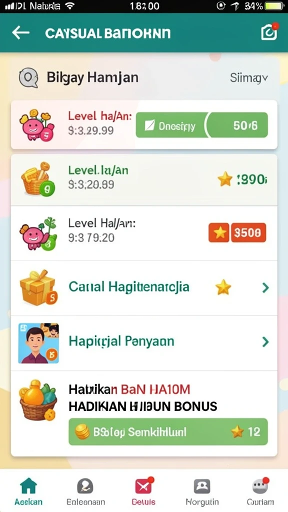 Tampilan antarmuka yang intuitif dan ramah pengguna.