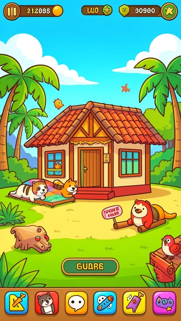 Screenshot dari gameplay yang menegangkan.