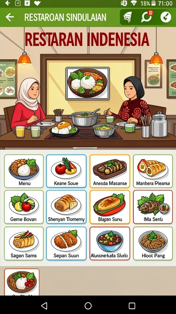 Grafis berkualitas tinggi yang memikat pemain.