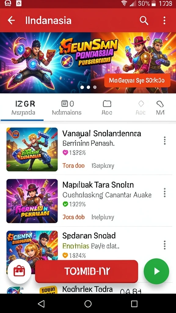 Karakter yang dapat dipilih sesuai gaya bermain Anda.