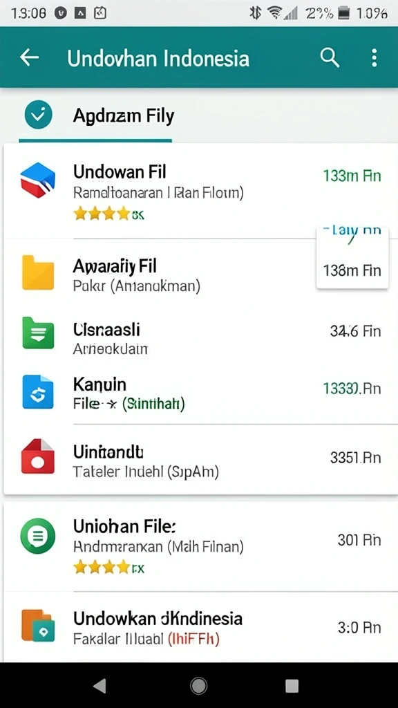 Beragam tema permainan untuk semua selera.