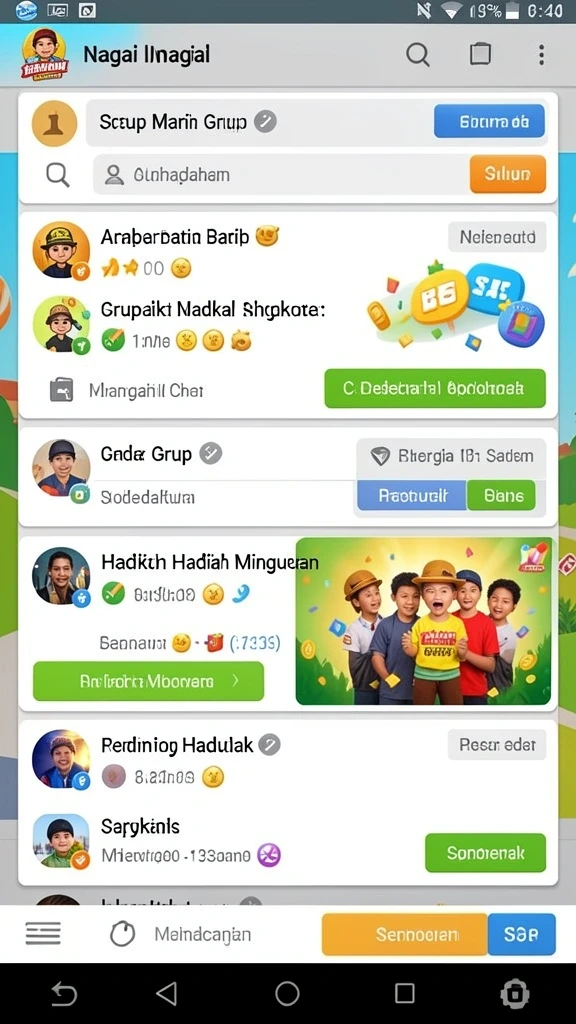Fitur bonus harian yang menggugah semangat bermain.
