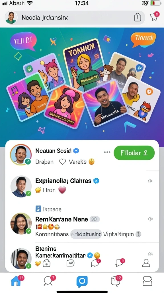 Tampilan antarmuka yang menarik dan mudah dinavigasi.
