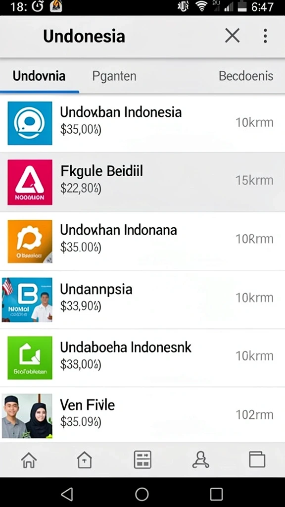Tampilan antarmuka yang bersih dan mudah digunakan.