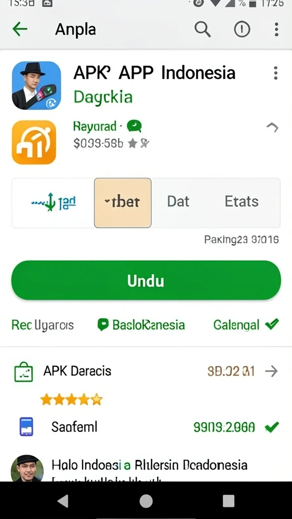 Tampilan ruangan permainan yang realistik dan menarik.