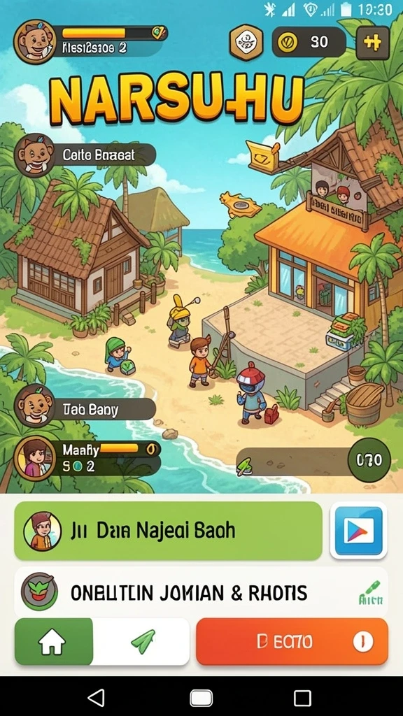 Tampilan antarmuka yang user-friendly dan mudah dinavigasi.