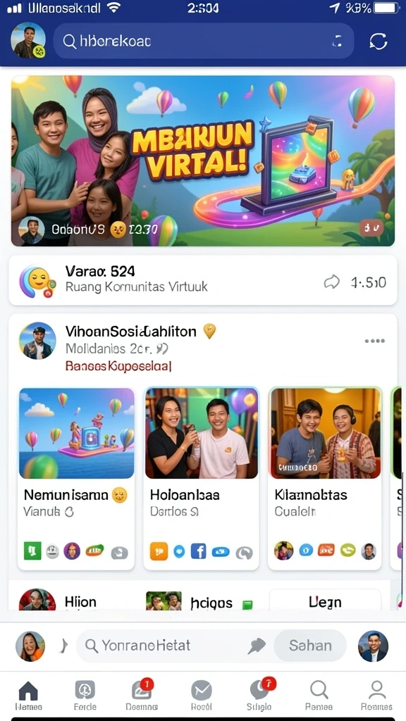 Mode permainan multiplayer yang seru dan kompetitif.