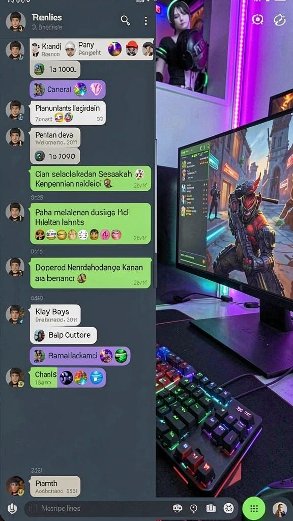 Screenshot menunjukkan mode multiplayer yang seru dalam XXX777.