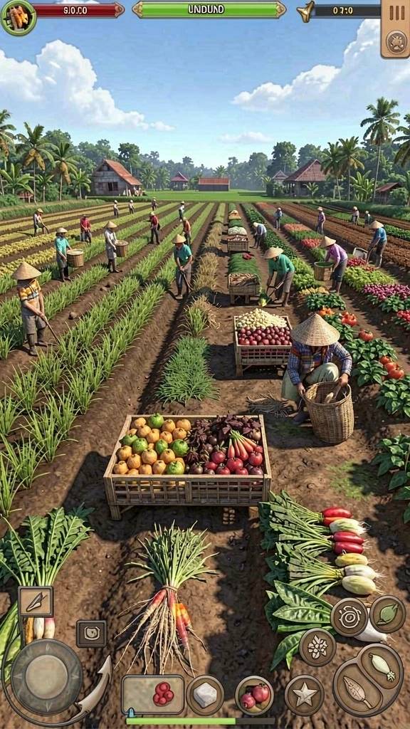 Tampilan awal permainan ZK3 yang menawan.